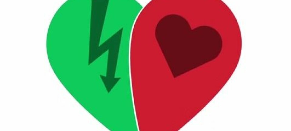 Appen ABCHjelp.no kan hjelpe deg å finne de nærmeste hjertestarterne og livredderne der du er. Det er den første appen i sitt slag i Norge. (Foto: Hentet fra informasjonsvideo om appen, som ligger på Youtube)