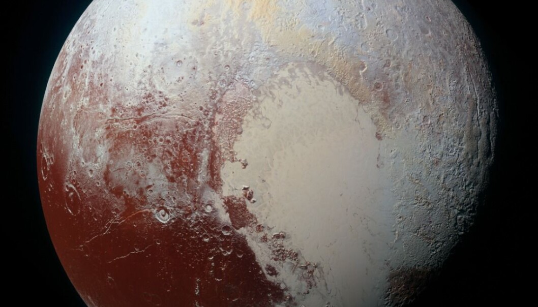 Vi kommer stadig 'nærmere' Pluto - det nyeste bildet har en oppløsning på 8000 ganger 8000 piksler. (Foto: NASA, JHUAPL, SWRI) Vi kommer stadig 'nærmere' Pluto - det nyeste bildet har en oppløsning på 8000 ganger 8000 piksler. (Foto: NASA, JHUAPL, SWRI)