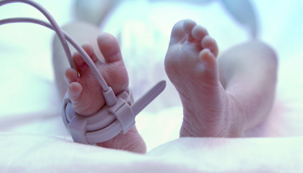 Premature and low birth weight babies are at greater risk of osteoporosis when they are adults. (Photo: Colourbox.) Premature and low birth weight babies are at greater risk of osteoporosis when they are adults. (Photo: Colourbox.)
