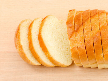 Unfortunately, white bread won't give the same apparent health benefits that whole grain bread does. (Photo: Colourbox) Unfortunately, white bread won't give the same apparent health benefits that whole grain bread does. (Photo: Colourbox)
