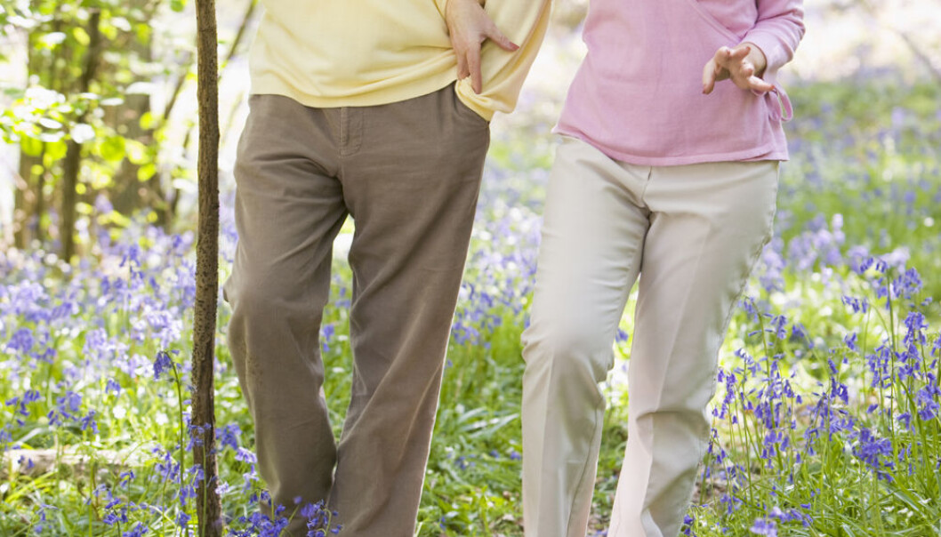 The older we get, the more important it is to be physically active. A walk outside in natural surroundings is at least as good for you as a trip to the gym, researchers say. (Photo: Colourbox) The older we get, the more important it is to be physically active. A walk outside in natural surroundings is at least as good for you as a trip to the gym, researchers say. (Photo: Colourbox)