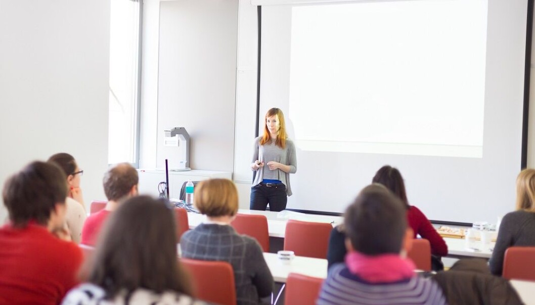 Lectures are simple and handy for the teacher, and cost-effective for the institution. As for the students this is not a particularly effective way to learn, according to a Norwegian scientist. (Illustrative photo: Colourbox) Lectures are simple and handy for the teacher, and cost-effective for the institution. As for the students this is not a particularly effective way to learn, according to a Norwegian scientist. (Illustrative photo: Colourbox)