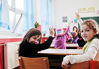 Norwegian eight-year-olds ‘dig’ their teacher