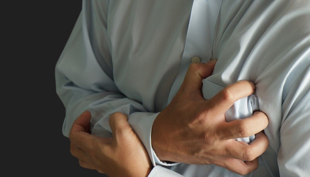 Anxious men have 78 per cent higher risk of heart attack than others. (Photo: Colourbox) Anxious men have 78 per cent higher risk of heart attack than others. (Photo: Colourbox)