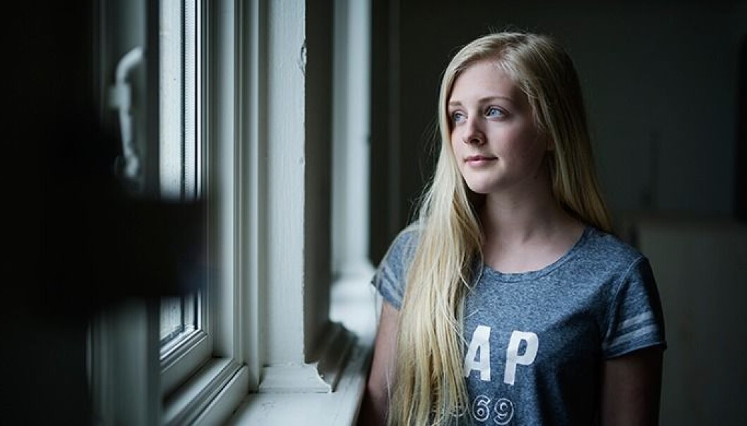 Girls have far more mental health problems than boys. (Illustrative photo: Benjamin Ward, HiOA) Girls have far more mental health problems than boys. (Illustrative photo: Benjamin Ward, HiOA)
