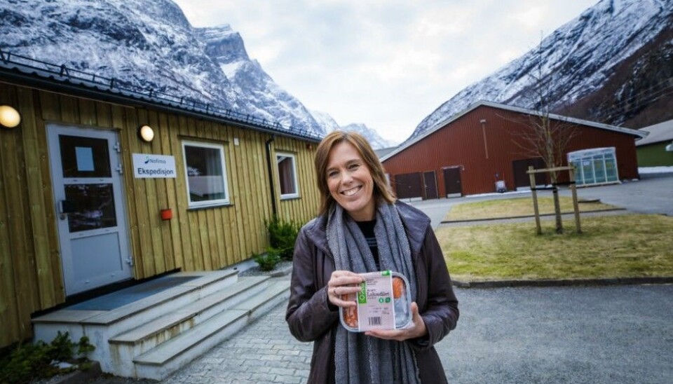 Caption: Åsa Maria O. Espmark, Senior Researher at Nofima in Norway, points out that organic salmon is not the same as wild salmon. (Photo: Terje Aamodt©Nofima) Caption: Åsa Maria O. Espmark, Senior Researher at Nofima in Norway, points out that organic salmon is not the same as wild salmon. (Photo: Terje Aamodt©Nofima)