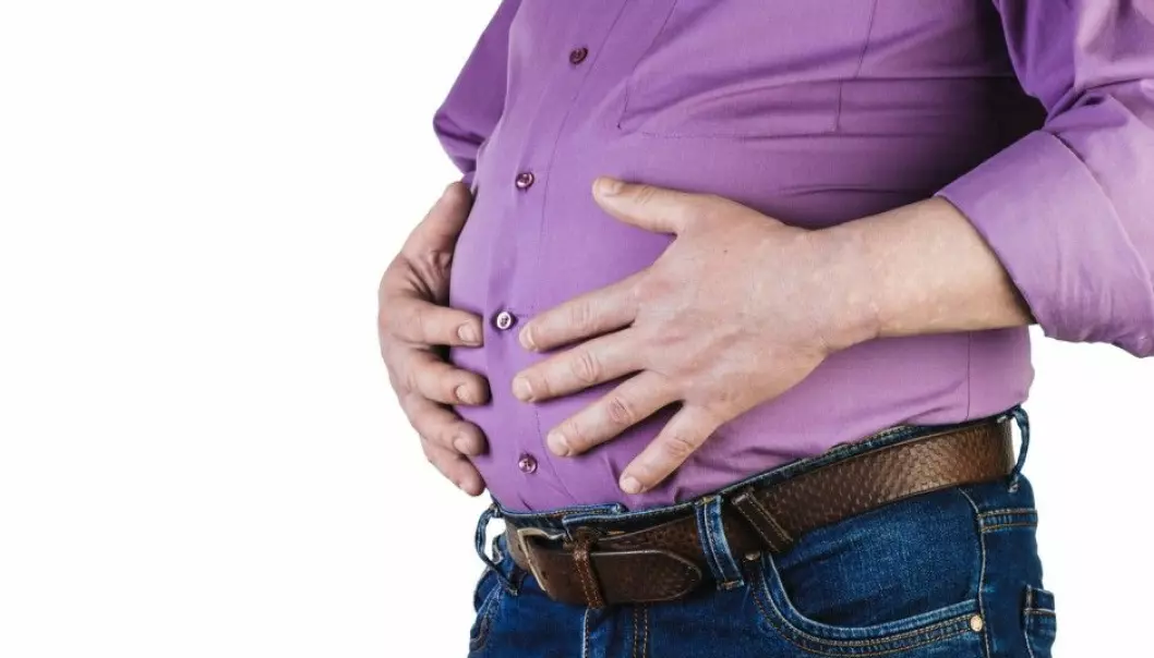 One in five men are obese and this may affect sperm quality. (Illustrative photo: Shutterstock / Scanpix)