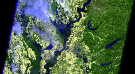 Satellitter overvåker Mississippi-flom