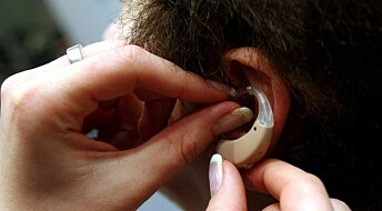 Øredrevet høreapparat