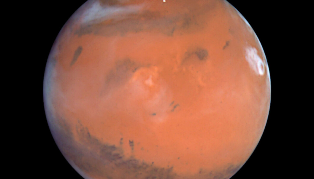 Et bilde av planeten Mars, tatt av romteleskopet Hubble i 1999. De som reiser dit, setter sin egen helse og hjerne på spill. (Foto: Reuters/NASA/NTB scanpix) Et bilde av planeten Mars, tatt av romteleskopet Hubble i 1999. De som reiser dit, setter sin egen helse og hjerne på spill. (Foto: Reuters/NASA/NTB scanpix)