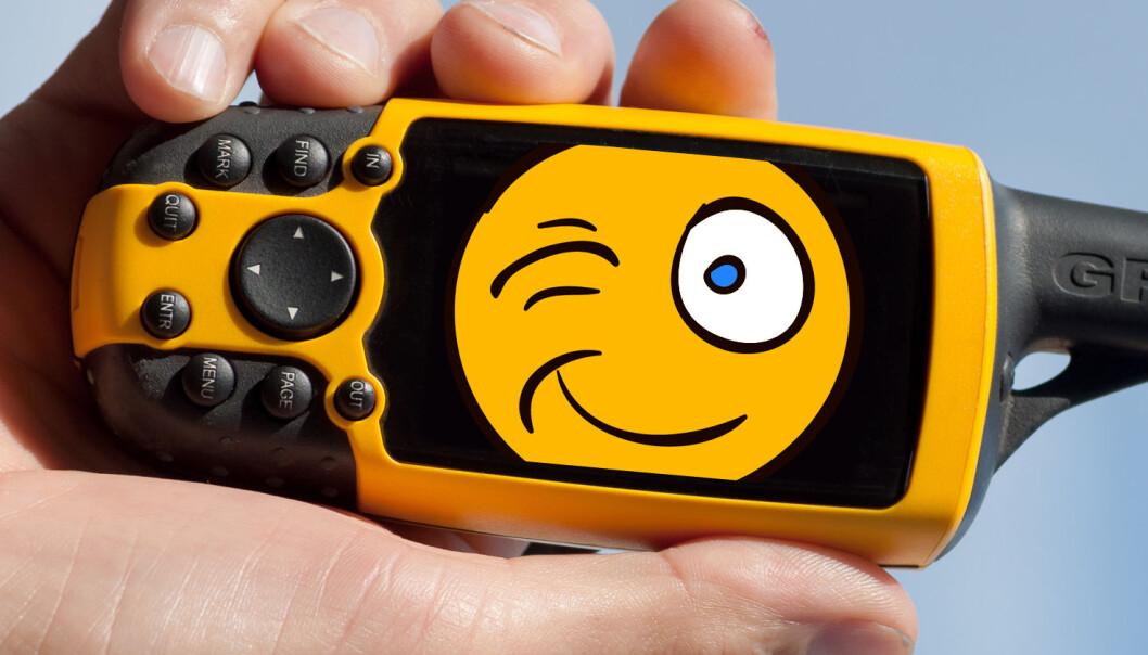 GPS er teknologi som ligger lett i hånden, men tungt i hodet. Les deg til bunns og kom opp igjen! Vi gir deg GPS uten tårer, GPS med et smil og kanskje også GPS med et lite knis. (Bilde: Colourbox.no, montasje av forskning.no) GPS er teknologi som ligger lett i hånden, men tungt i hodet. Les deg til bunns og kom opp igjen! Vi gir deg GPS uten tårer, GPS med et smil og kanskje også GPS med et lite knis. (Bilde: Colourbox.no, montasje av forskning.no)
