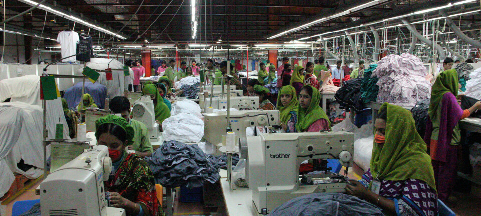 Klesfabrikk i Mymensingh, Bangladesh.  (Foto: NYU Stern BHR)