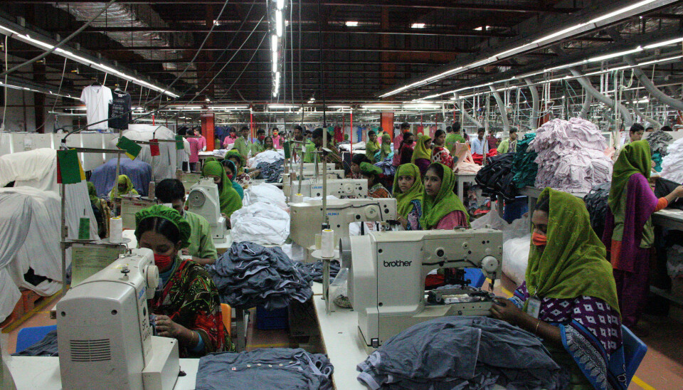 Klesfabrikk i Mymensingh, Bangladesh.  (Foto: NYU Stern BHR)
