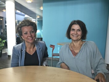 Senior researchers Line Lundvoll Warth (left) and Kari Dyb, have studied the use of the Norwegian summary care record. (Photo: Lene Lundberg ) Senior researchers Line Lundvoll Warth (left) and Kari Dyb, have studied the use of the Norwegian summary care record. (Photo: Lene Lundberg )