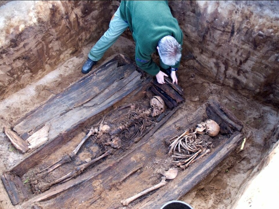 There is a lot of information about our past that is buried with our ancestors' remains. (Photo: Asgeir Svestad)