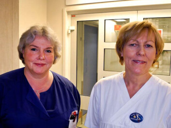 Research fellows Lotta Halvorsen and Hilde Nerum. (Photo: Elisabeth Øvreberg) Research fellows Lotta Halvorsen and Hilde Nerum. (Photo: Elisabeth Øvreberg)