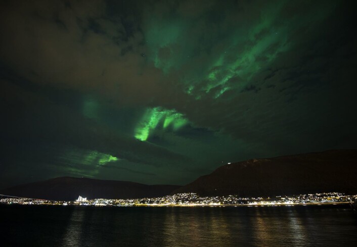 Dette har blitt en hit på sosiale medier, og dermed også en turistmagnet skal vi tro forskere ved UiT. (Foto: Stig Brøndbo) Dette har blitt en hit på sosiale medier, og dermed også en turistmagnet skal vi tro forskere ved UiT. (Foto: Stig Brøndbo)