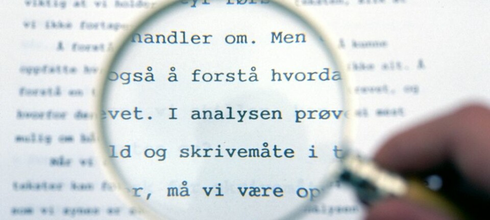 Få bokmålstekster er skrevet på skikkelig radikalt bokmål.  (Foto: Colourbox)