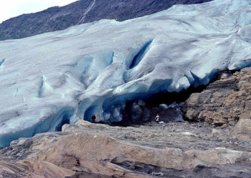 Verdens isbreer vil bli kraftig redusert innen 2100, viser ny studie basert på et gjennomsnitt av ti klimamodeller. (Illustrasjonsfoto: Colourbox.no) (Foto: Colourbox)