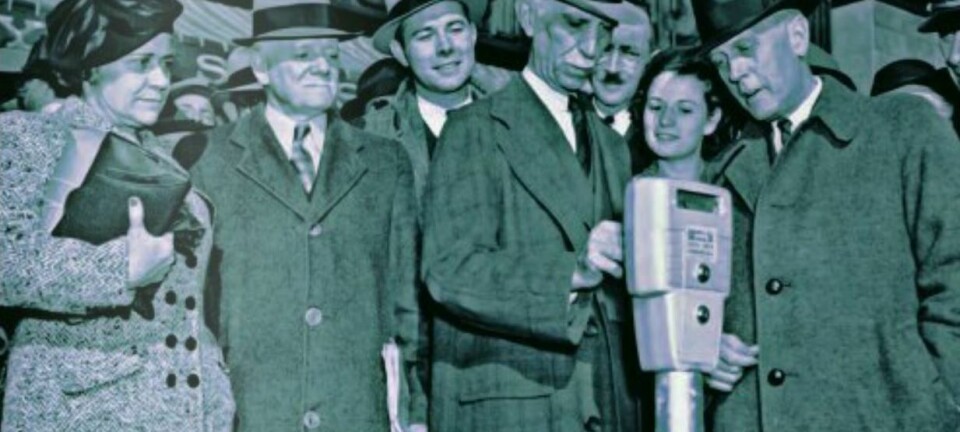 På 1930-talet blomstra innovasjonsiveren. Nye oppfinningar og tenester dukka opp, trass depresjon og krigsutbrot. Mange av oppfinningane lever i beste velgåande i dag. Carlton Cole Magee fann opp det første parkometeret i 1932. (Foto: Roth Hall)