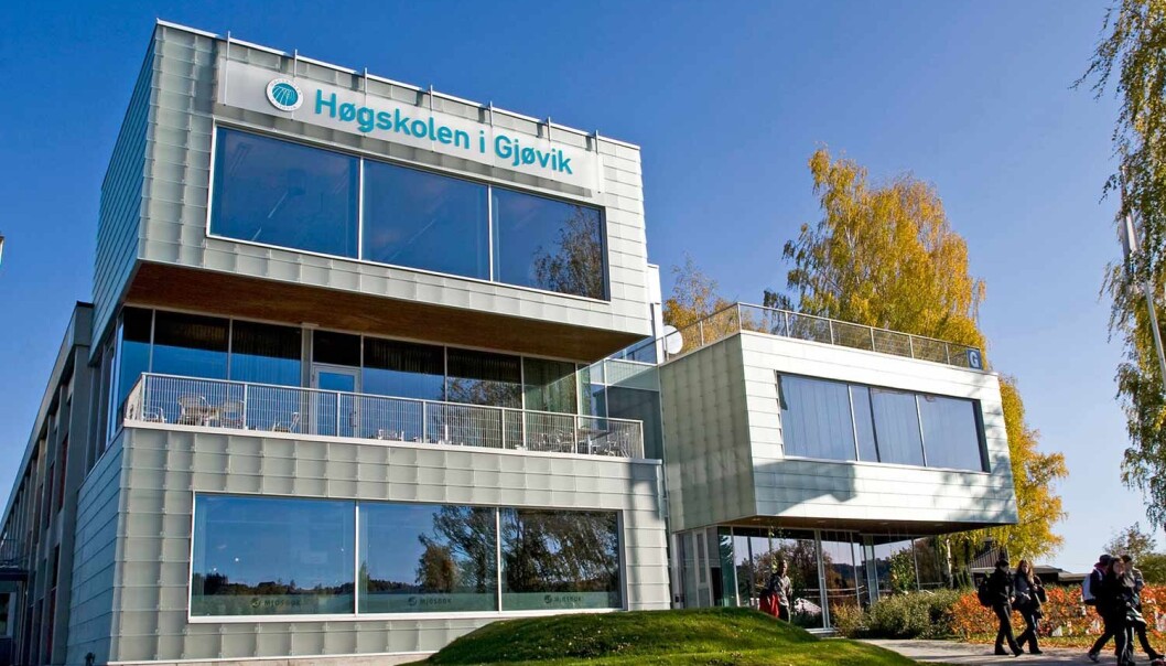 I fjor ble det utført nesten 34 000 årsverk ved norske universiteter og høyskoler. Her ved Høgskolen i Gjøvik har norsk akademia vokst mest de siste ti årene. (Foto: Høgskolen i Gjøvik) I fjor ble det utført nesten 34 000 årsverk ved norske universiteter og høyskoler. Her ved Høgskolen i Gjøvik har norsk akademia vokst mest de siste ti årene. (Foto: Høgskolen i Gjøvik)
