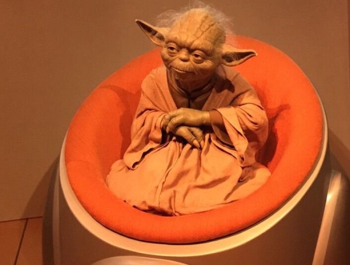Både Yoda og jeg merket en tydelig forstyrrelse i Kraften da vi møttes i Berlin. Det skyldes nok den store El Ninjoen som er under oppbygging. (Bilde: T. Wahl) Både Yoda og jeg merket en tydelig forstyrrelse i Kraften da vi møttes i Berlin. Det skyldes nok den store El Ninjoen som er under oppbygging. (Bilde: T. Wahl)