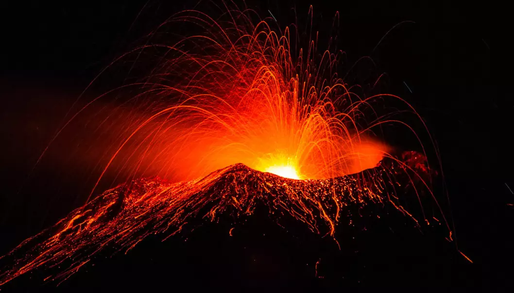 Vulkaner har påvirket mennesket i årtusener