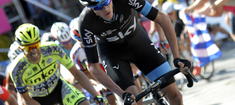 En profesjonell syklist må hvile, spise riktig og være helt klar dagen etter. Her er Team Sky-rytteren Chris Froome under årets Tour De France. (Foto: Reuters)