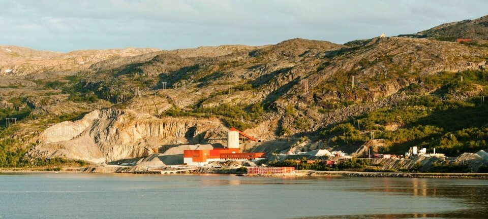 Kobbergruveanlegget i Repparfjord, Kvalsund kommune, Finnmark.  (Foto: Samfoto)