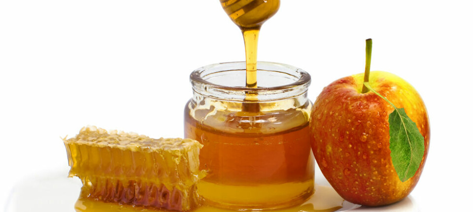 Epler og honning inneholder mye fruktsukker. Men de største kildene til fruktose i de fleste menneskers kosthold er antagelig brus og snop.  (Illustrasjonsfoto: Microstock)