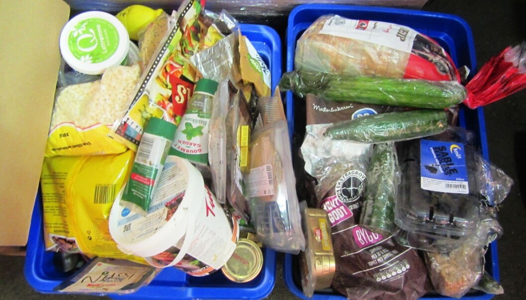 Meieriprodukter kastes ofte fordi de går ut på dato. Brød kastes fordi det blir tørt, og frukt og grønt fordi de oppbevares feil og blir ødelagt. (Foto: Mepex) Meieriprodukter kastes ofte fordi de går ut på dato. Brød kastes fordi det blir tørt, og frukt og grønt fordi de oppbevares feil og blir ødelagt. (Foto: Mepex)
