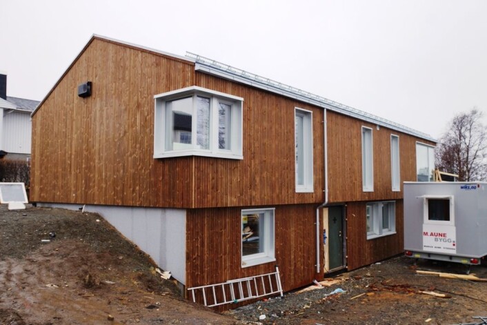 Slik ser eneboligen til Sissel Kjøglum og Lars Audun Nornes på Vikhammer utenfor Trondheim ut etter oppgraderingen. (Foto: Privat utlån) Slik ser eneboligen til Sissel Kjøglum og Lars Audun Nornes på Vikhammer utenfor Trondheim ut etter oppgraderingen. (Foto: Privat utlån)