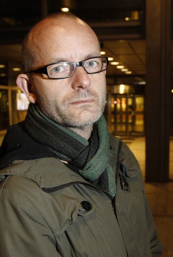 - Nyheten om at en mann ikke fikk en takstein i hodet på vei til jobb er ikke så spennende, sier tidsskriftredaktør Are Brean. (Foto: Roger Neumann, VG) - Nyheten om at en mann ikke fikk en takstein i hodet på vei til jobb er ikke så spennende, sier tidsskriftredaktør Are Brean. (Foto: Roger Neumann, VG)