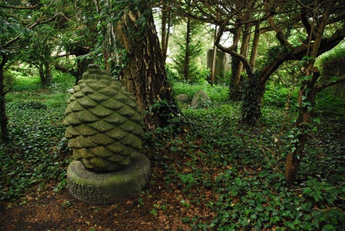 Ordrup kirkegård i Gentofte i Danmark er utformet som et skogholt. (Foto: Rannveig Søndergaard Holm) Ordrup kirkegård i Gentofte i Danmark er utformet som et skogholt. (Foto: Rannveig Søndergaard Holm)