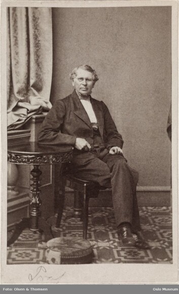 Halvor Heyerdahl Rasch (1805.1883), som var konservator, naturviter og erfaren jeger. (Foto: Oslo Museum.) Halvor Heyerdahl Rasch (1805.1883), som var konservator, naturviter og erfaren jeger. (Foto: Oslo Museum.)