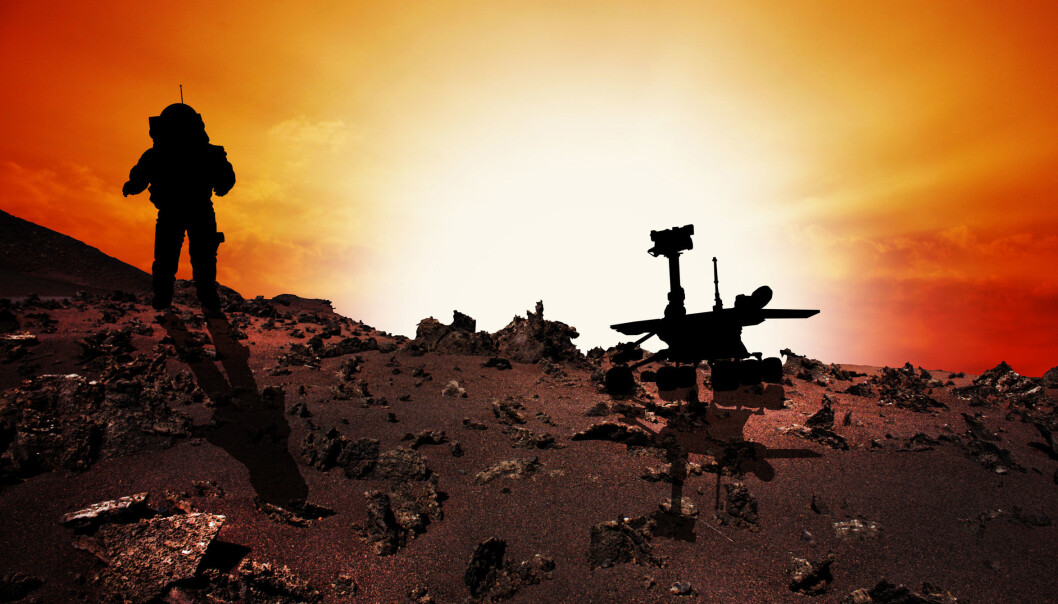 En tur til Mars kan skade hjernen. Den kosmiske strålingen er så kraftig at den ødelegger hjernecellenes evne til å kommunisere, viser ny forskning. (Foto: Microstock) En tur til Mars kan skade hjernen. Den kosmiske strålingen er så kraftig at den ødelegger hjernecellenes evne til å kommunisere, viser ny forskning. (Foto: Microstock)