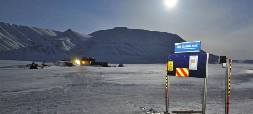 Under permafrosten ved Longyearbyen har forskerne boret åtte brønner og gjort overraskende funn om geologien. (Foto: UNIS)