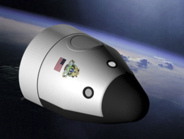 Blue Origin New Shepard. (Foto: NASA)