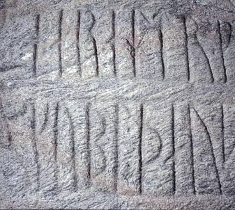 Brukte runer helt inn på 1900-tallet