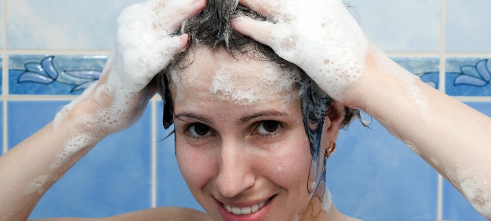 Denne gangen er spørsmålet til forskerne hvor ofte håret trenger en tur inn under dusjen.  (Foto: Colourbox)