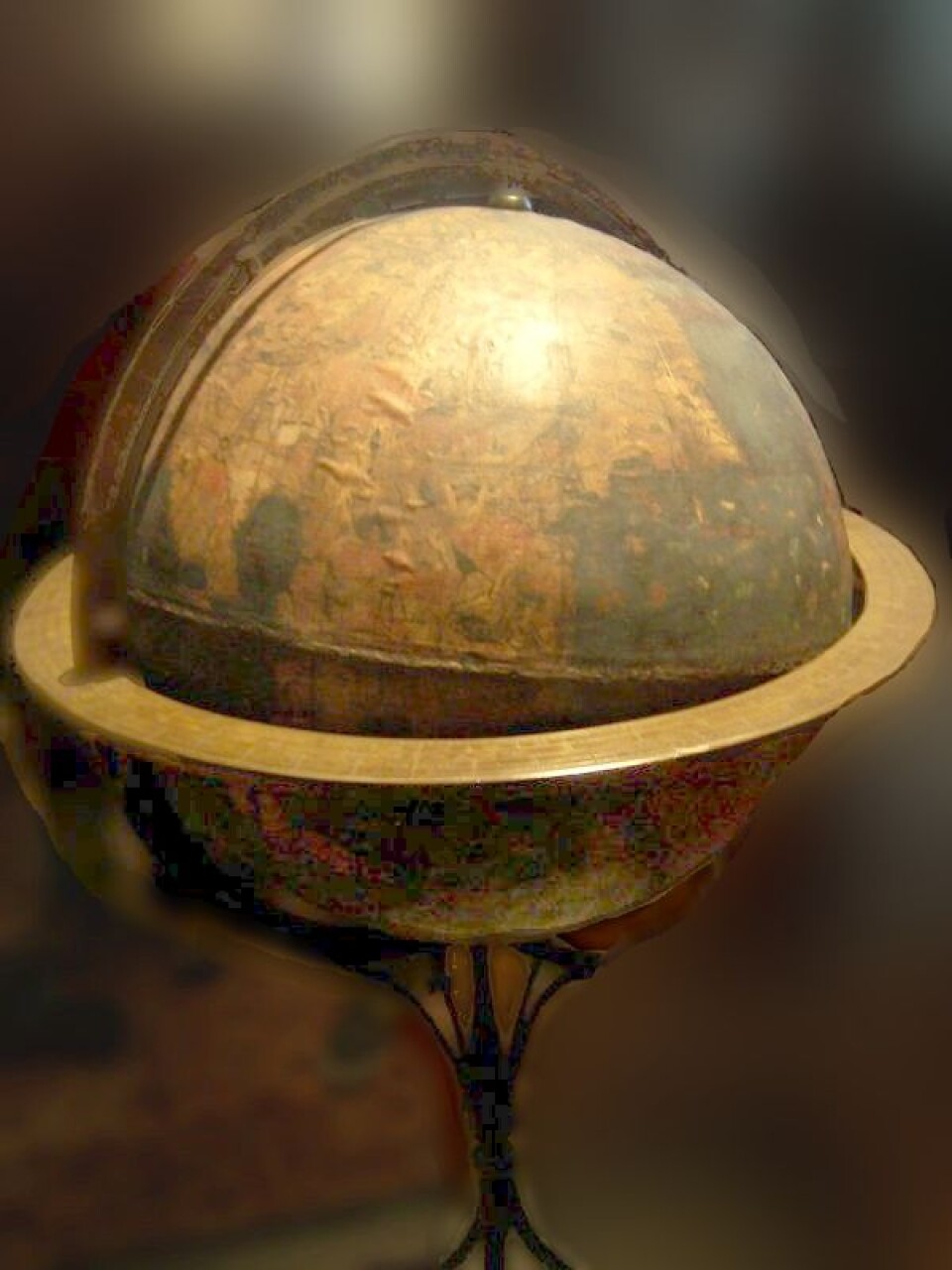 Martin Behaims globus. Bildet er hentet fra Wikipedia, foto Alexander Franke