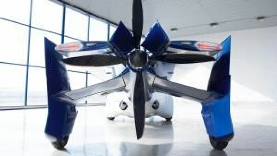 AeroMobils motor styrer både hjulene og propellen.  (Foto: Aeromobil.com)