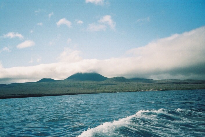 Floreana i Galápagos. Lawson tok i mot Darwin på denne øya i 1935. (Foto: Muggmag) Floreana i Galápagos. Lawson tok i mot Darwin på denne øya i 1935. (Foto: Muggmag)