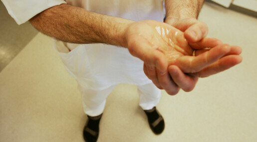 Pasientene kan bidra til god håndhygiene
