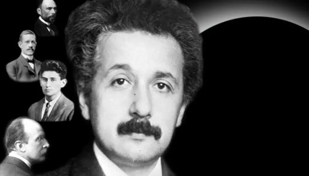 Politisk radikal Einstein på scena