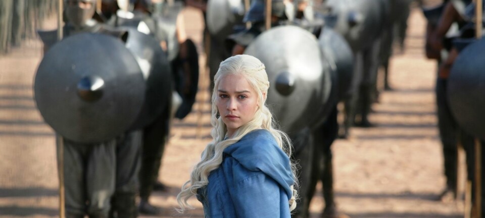 Det er ikke bare hendelser og steder som har vært inspirasjonskilder for Game of Thrones. Det har også flere av TV-seriens karakterer. Mange mener at Daenerys Targaryen er inspirert av den dronning Elizabeth I av England. (Foto: AP Photo/HBO, Keith Bernstein)