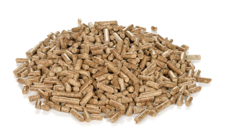 Pellets blir blant annet brukt som fôr til husdyr og fisk. (Foto: Microstock)
