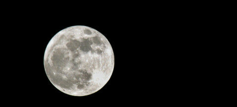 Månen skaper forskerdebatt, men nå har en ny puslespillbrikke falt på plass. (Foto: Colourbox)