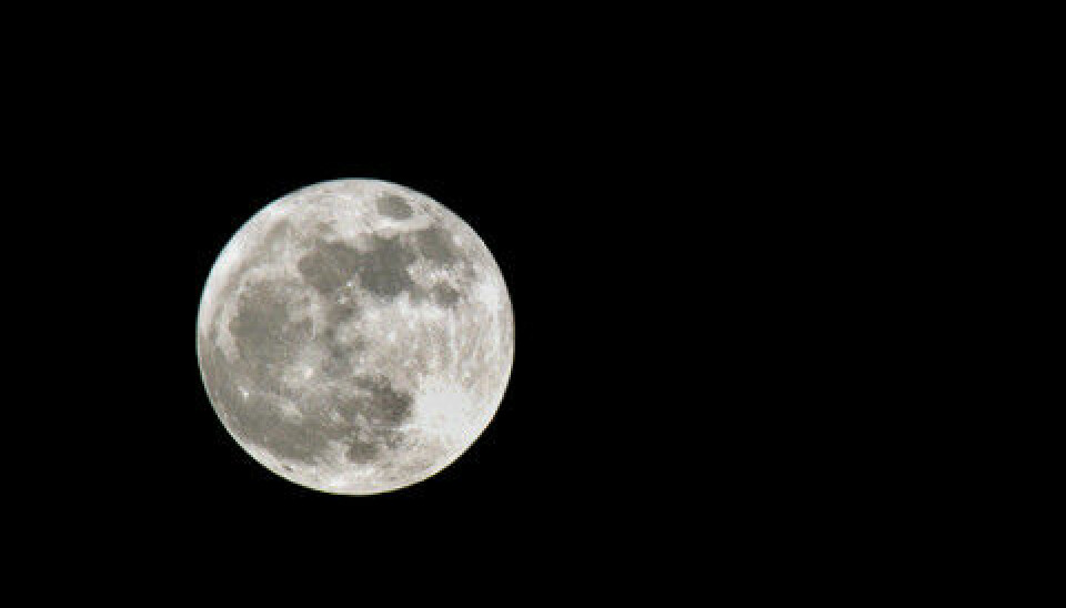 Månen skaper forskerdebatt, men nå har en ny puslespillbrikke falt på plass. (Foto: Colourbox)