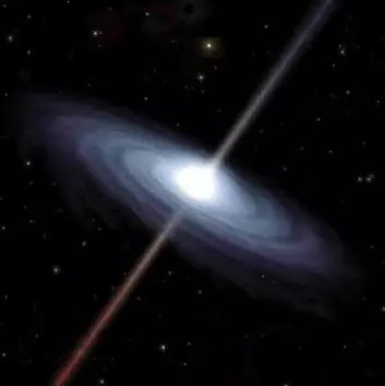 Fenomen som svarte hol er umoglege å forklare utan relativitetsteorien. (Foto: (Illustrasjon: NASA))